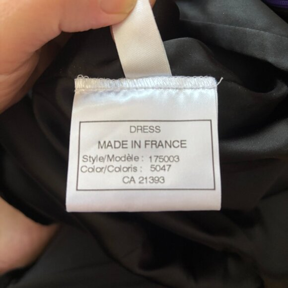 Designer Weill Purply/Blue Women's Dress - Picture 12 of 12